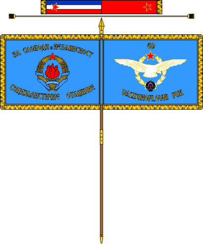 [Military flag of Air Force Regiments]